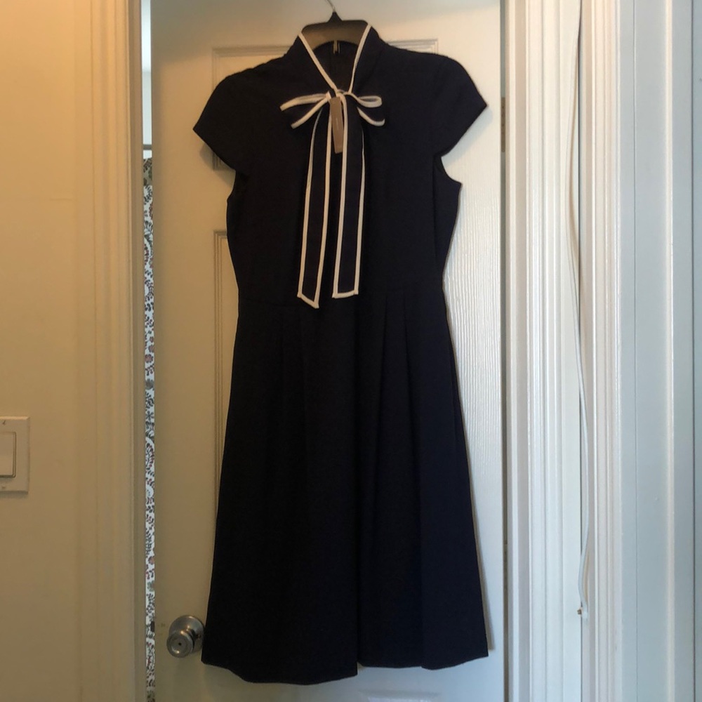 Navy J. Crew dress